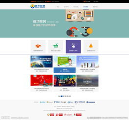 网络公司官方网站 案例展示页面设计与效果呈现指南